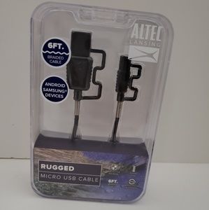 Rugged Micro USB cable 6ft